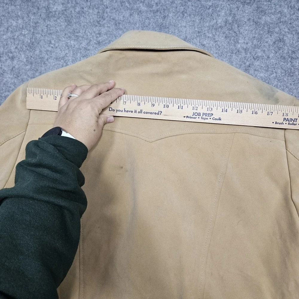 Vintage Brad Whitney Leather Shooting Sport Coat‎ Jacket Mens Size 40 S/M